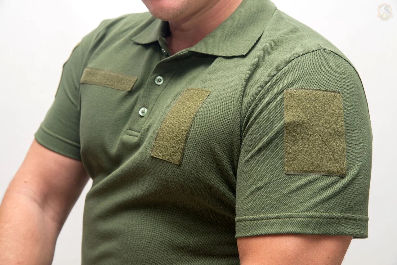 Поло ARMY олива Фото 2