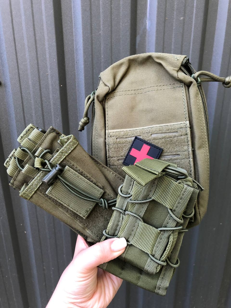 Подсумок для магазина khaki PF-DJB006 Фото 2