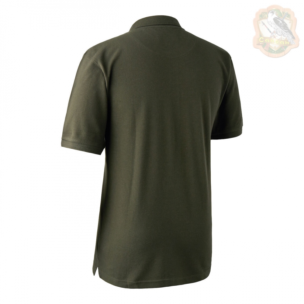 Поло DeerHunter Redding Polo Shirt (378 Bark green) Фото 2
