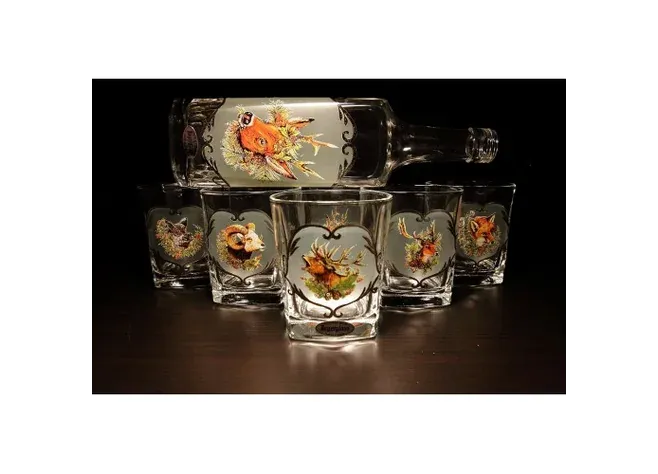 Набор Jagerglass Бутылка + стаканы для виски М21 Фото 1