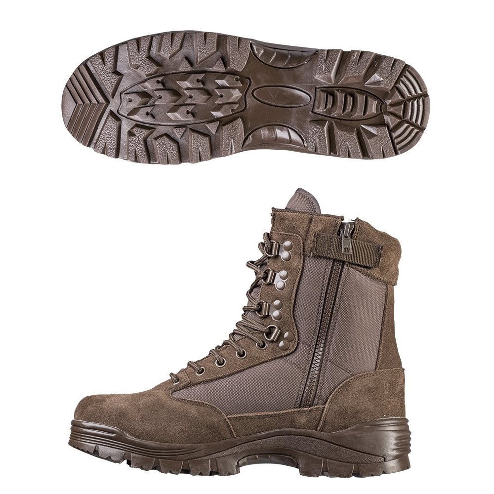 Черевики Mil-Tec Teesar YKK brown Фото 2