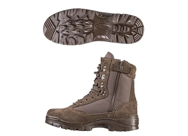 Черевики Mil-Tec Teesar YKK brown Фото 2