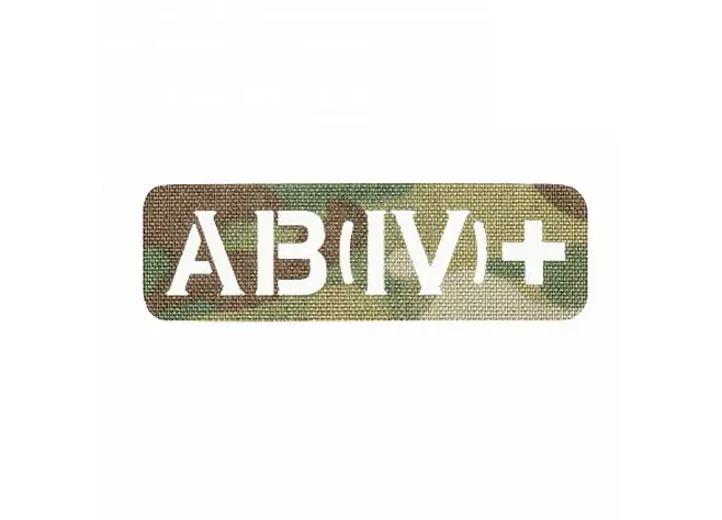 Нашивка M-Tac AB( IV Rh+ ) наскрізна Laser Cut  Multicam Фото 1