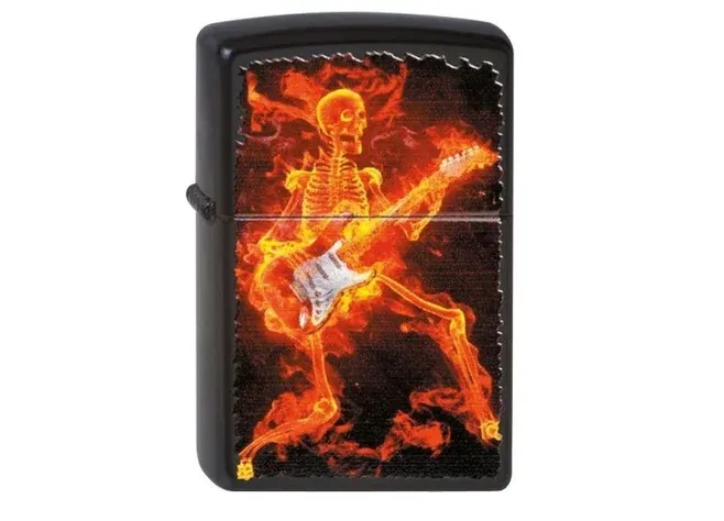 Запальничка Zippo 218 Black Matte Фото 2