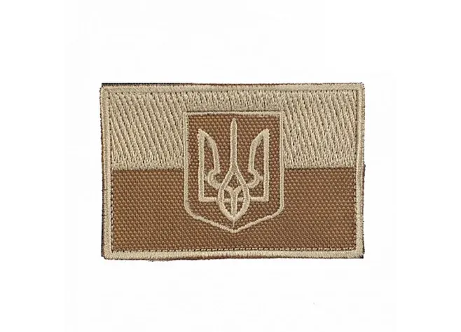 Нашивка M-Tac Прапор України з гербом Khaki Фото 1