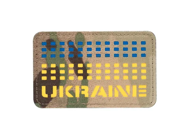 Нашивка M-Tac Ukraine Laser Cut Multicam/Yelow/Blue  Фото 1