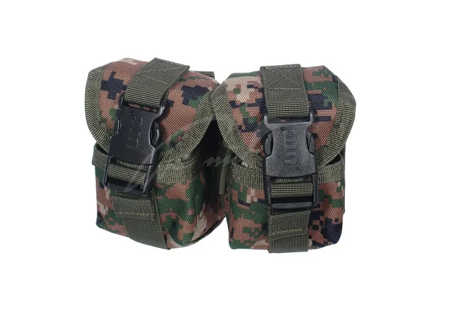 Підсумок Leapers UTG MOLLE подвійний. Woodland Фото 1