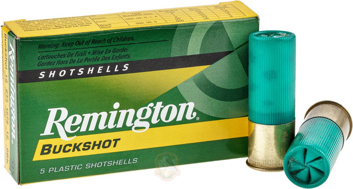 Набій Remington Express Buckshot кал.12/70 картеч 000 (9,14 мм) Фото 1