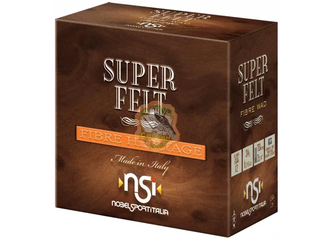 Набій NOBEL SUPER FELT 34гр 12/70 №0 Фото 1