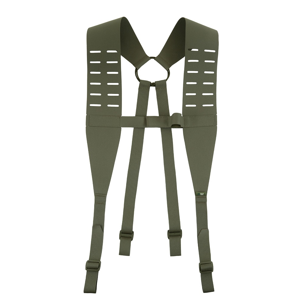 Ремені M-Tac плечові для тактичного пояса Laser Cut Regular Ranger Green Фото 1