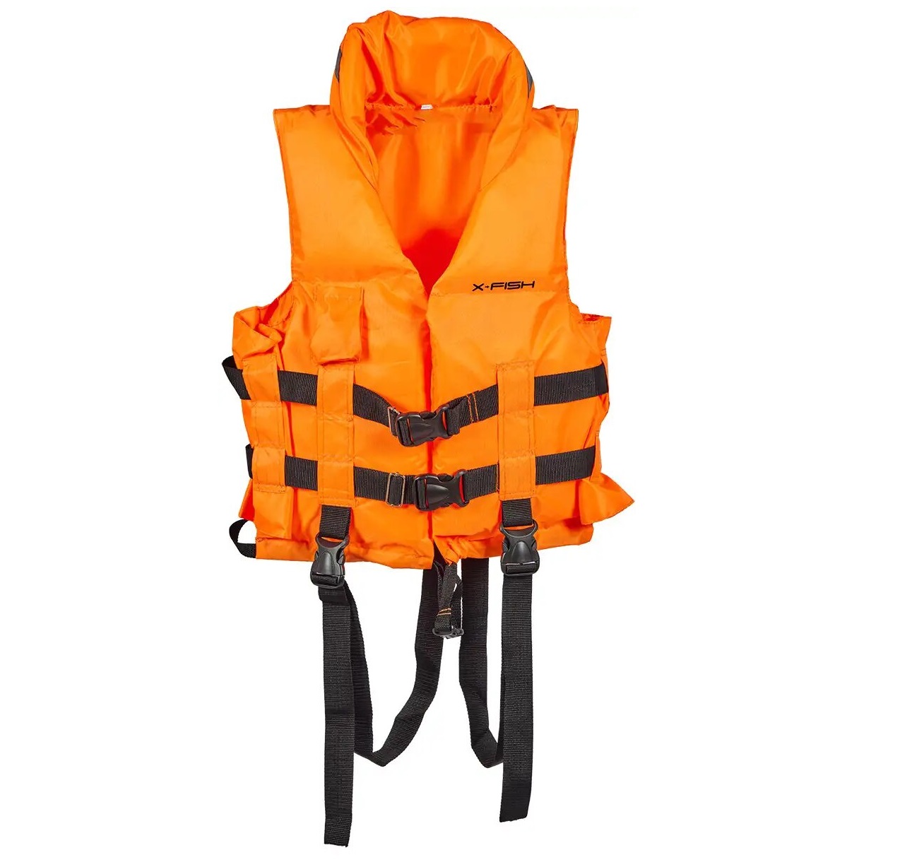 Жилет страхувальний X-Fish XL 80-110kg зі свистком Фото 1