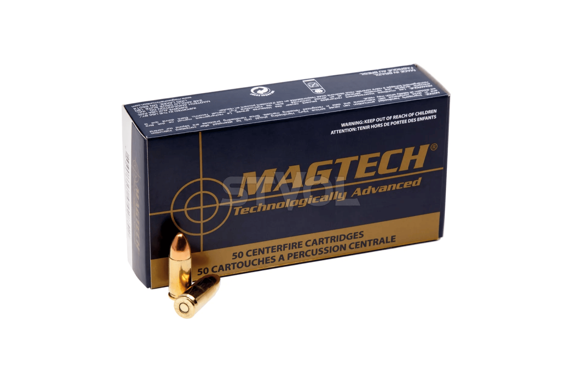 Патрон Magtech кал.9mm 124gr Luger FMJ Фото 1