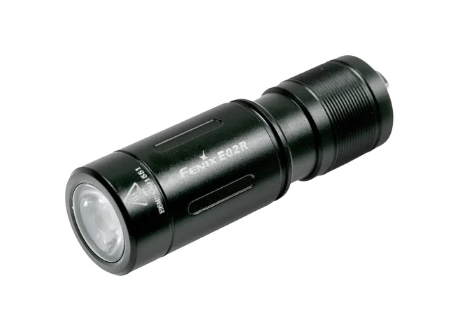 Ліхтар Fenix E02Rblk чорний Фото 1