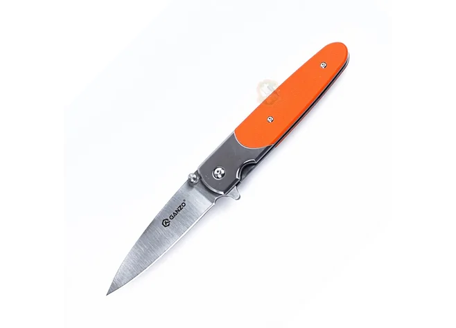 Нож GANZO G743-1, оранжевый Фото 1