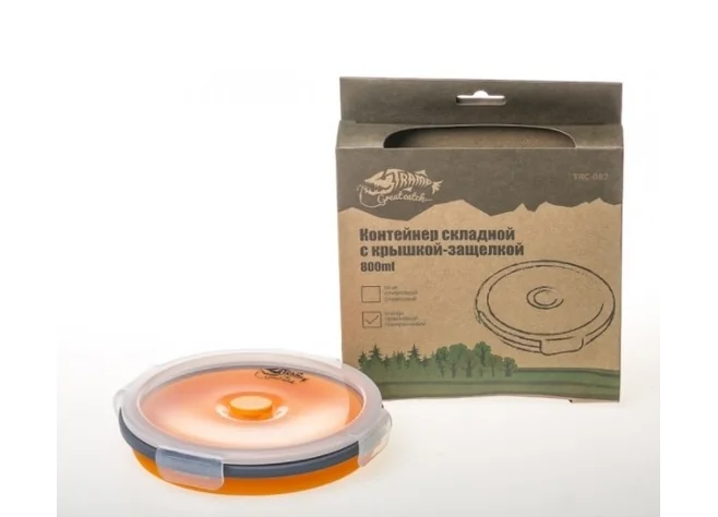 Контейнер складной Tramp 0.55 л orange Фото 2