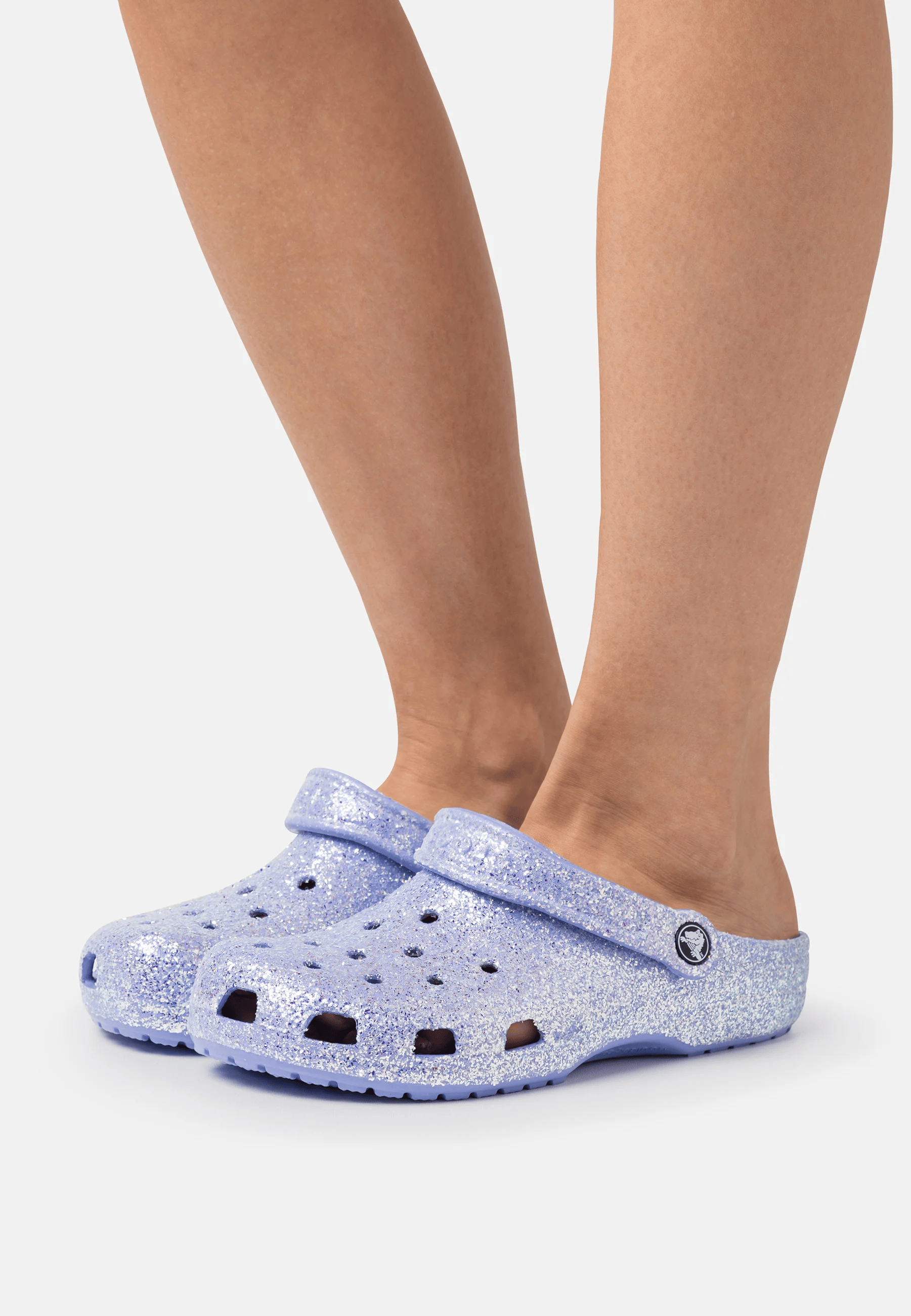 Крокси Crocs Classic Glitter 205942 Moon jelly  Фото 3