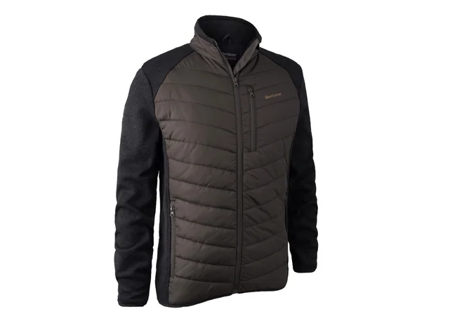 Куртка DeerHunter Moor Padded Jacket w. knit (Brown Leaf) Фото 1