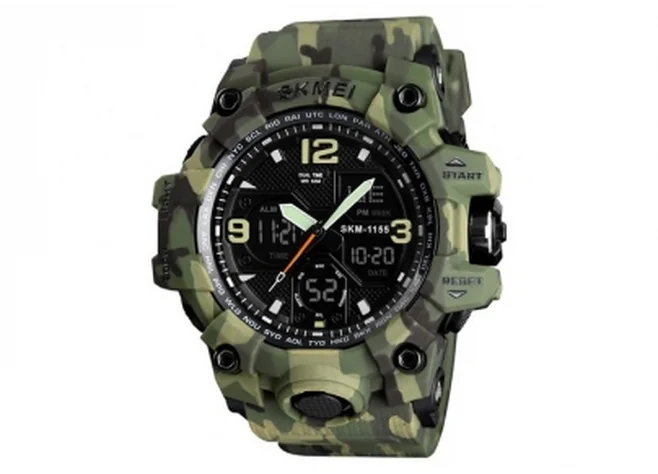 Годинник тактичний SKMEI 1155B Military Green Фото 1
