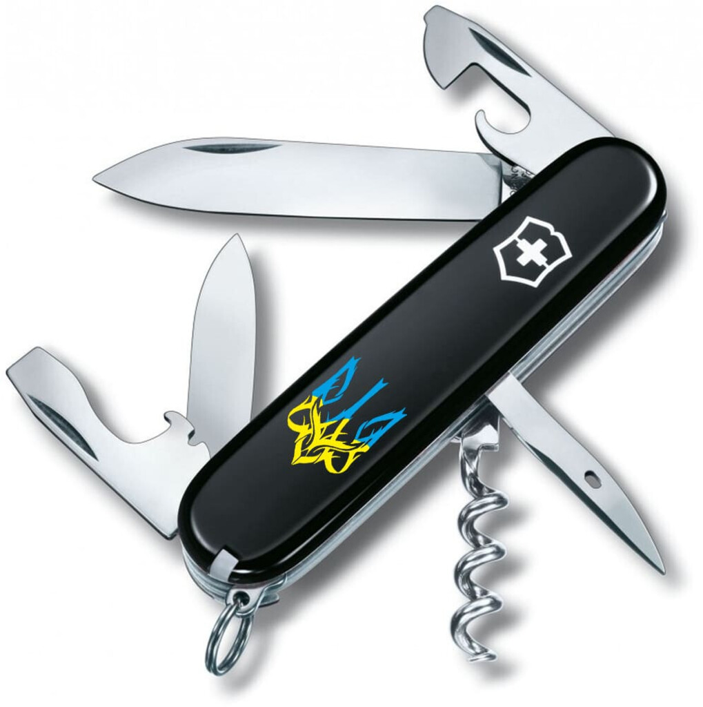 Ніж Victorinox Spartan Ukraine Тризуб готичний Фото 1