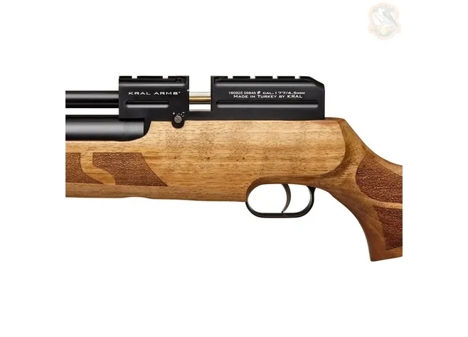 Гвинтівка пневматична Kral Puncher Mega Wood PCP 4,5 мм Фото 2