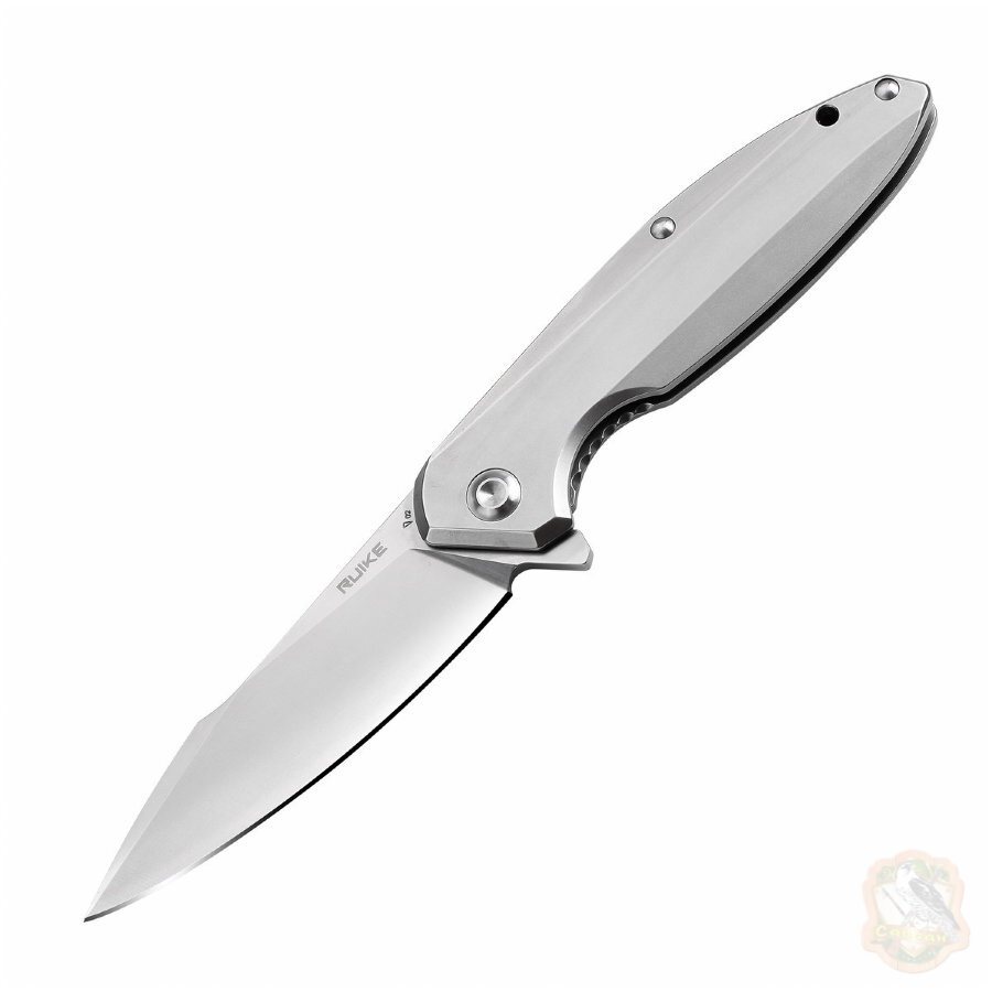 Ніж RUIKE P128-SF сірий Фото 1