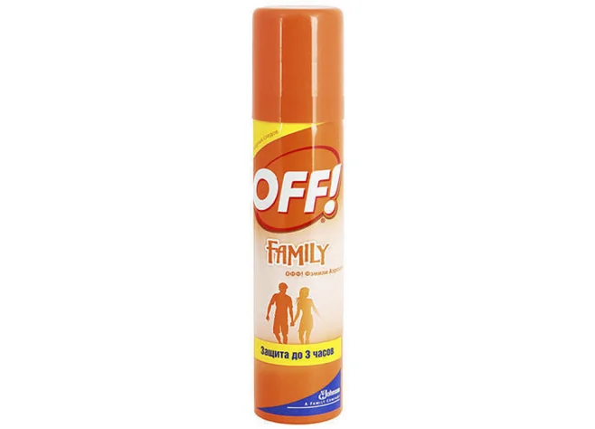 Аэрозоль от комаров "OFF! Family" 100 мл Фото 1
