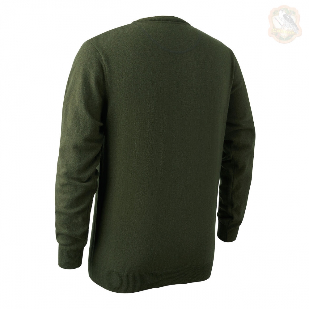 Кофта DeerHunter Brighton Knit V-neck (331 Green) Фото 3
