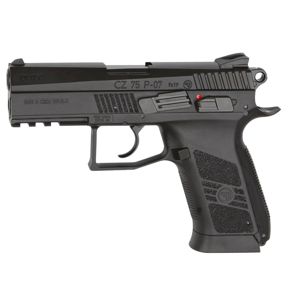 Пістолет пневматичний ASG CZ 75 P-07 Duty Blowback BB кал. 4.5 мм Фото 1