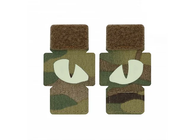 Нашивка M-Tac Tiger Eyes Laser Cut (пара) Multicam Фото 1