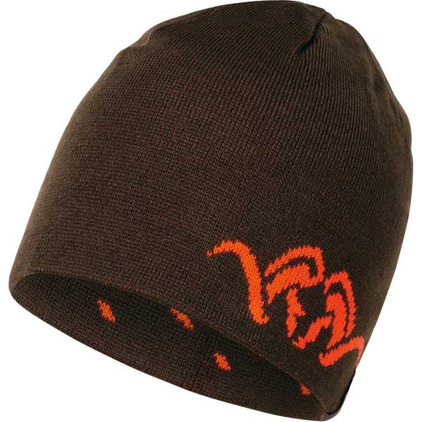 Шапка Blaser Active Outfits Wende Beanie коричневая Фото 1