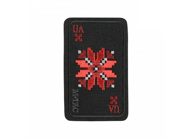 Нашивка M-Tac Вишиванка Black/Red Фото 1