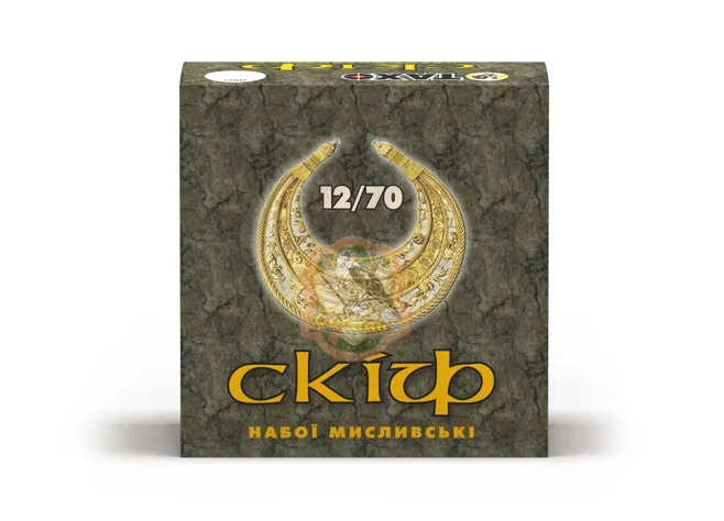 Патрон Тахо "Скиф" кал. 12х70 №1 33г Фото 1