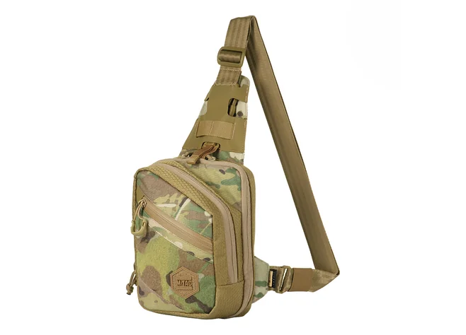 Сумка M-Tac Sling Pistol Bag Elite Hex з липучкою Multicam/Coyote Фото 1