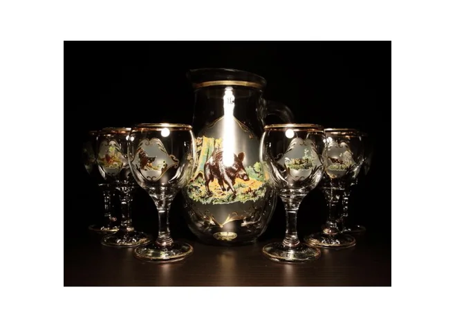 Набор Jagerglass Графин + стопки (1л/150мл) M20 Фото 1