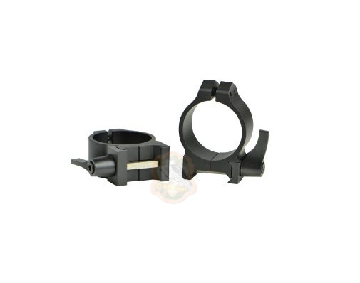 Кольцa быстросъемные Warne Maxima Quick Detach Ring. d - 30 мм. Low Фото 1
