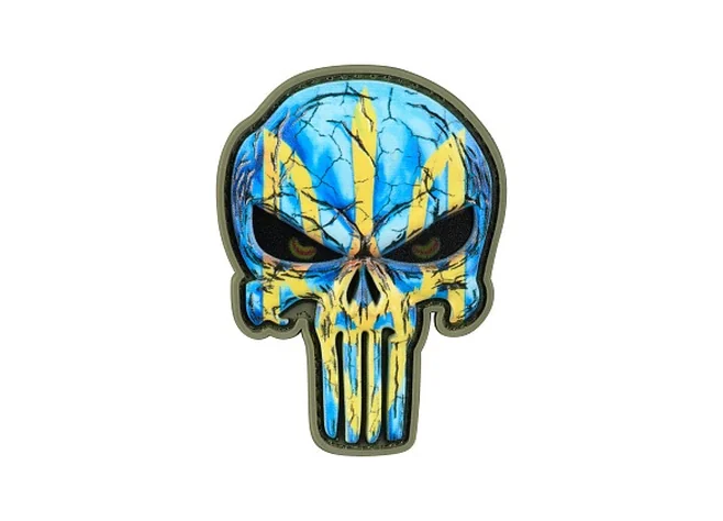 Нашивка M-Tac Punisher Тризуб Фото 1