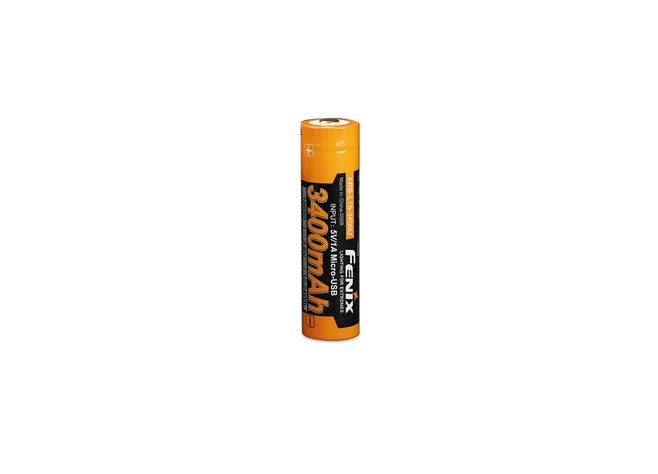 Аккумулятор Fenix 18650 (3400 mAh) micro usb зарядка Фото 1