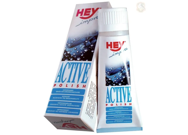 Засіб для просочення HEY-sport Active Shoe Polish Black 75 мл Фото 1
