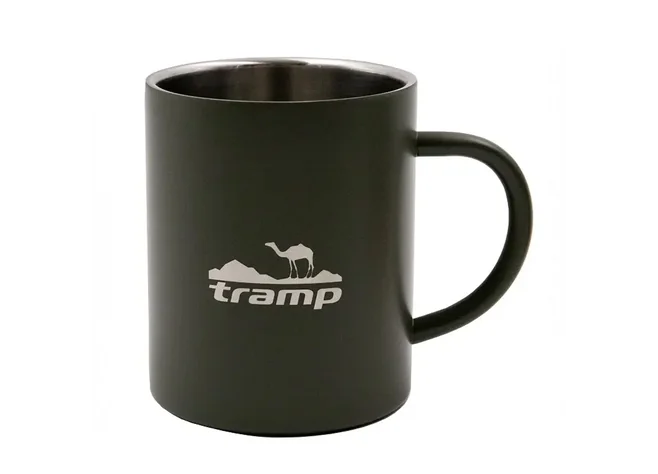 Термокружка Tramp 400 мл олива Фото 1