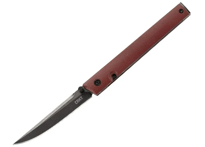 Ніж CRKT CEO burgundy, D2 Фото 1