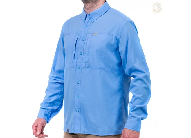 Рубашка Fahrenheit Solar GUARD Light sky blue Фото 2