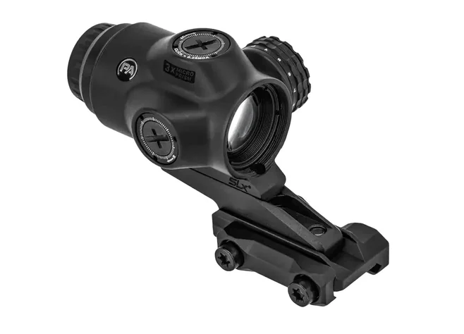 Приціл призматичний Primary Arms SLx 3X MicroPrism сітка ACSS Raptor 5.56/.308 Meter. Black Фото 1