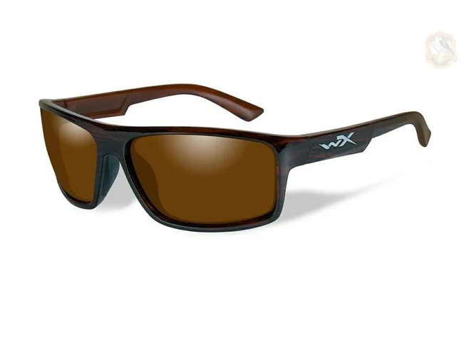 Очки Wiley X PEAK Polarized Amber Gloss Фото 1