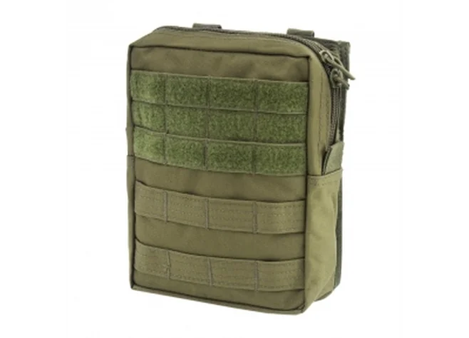 Підсумок утилітарний вертикальний з MOLLE Mil-Tec олива Фото 1