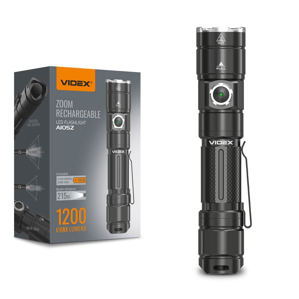 Ліхтар VIDEX VLF-A105Z 1200Lm Фото 1