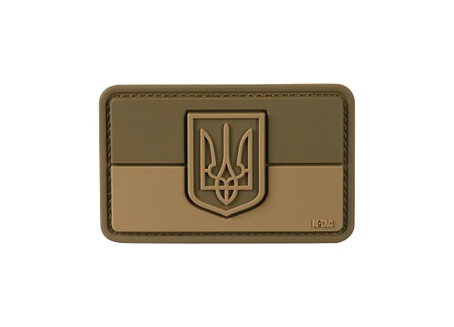 Нашивка M-Tac Прапор України з гербом PVC Coyote  Фото 1