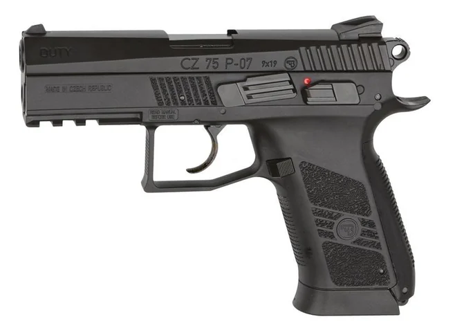 Пістолет пневматичний ASG CZ 75 P-07 Duty. BB кал. 4.5 мм Фото 1