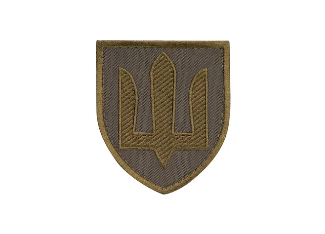 Нашивка M-Tac Сухопутні війська ЗСУ олива/олива Фото 1
