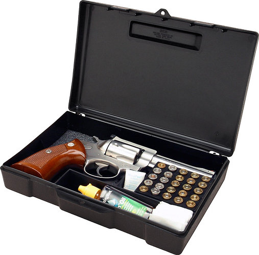 Кейс MTM Handgun Storage Box 804 (24,9x16,0x5,1 см) Фото 1