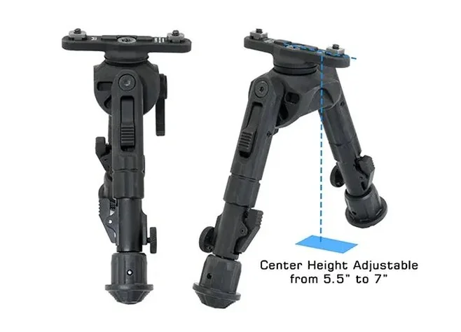Сошки Leapers UTG Recon 360 TL. 14-18см. M-LOK Фото 2